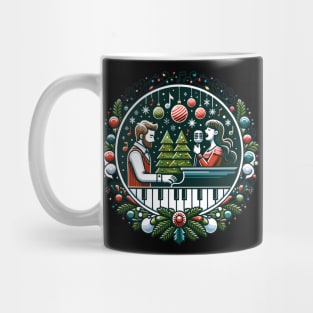 Musician in Christmas Mug